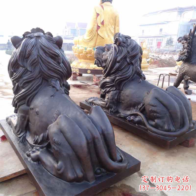 内江铸铜汇丰狮子