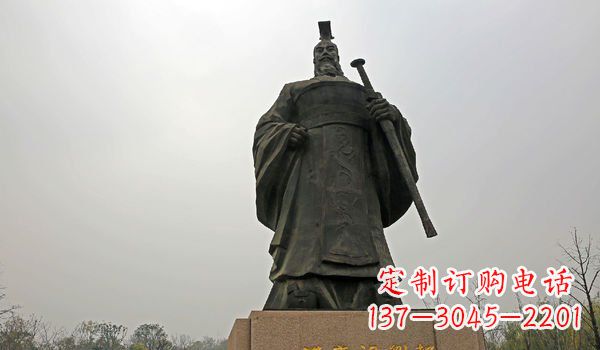 内江铸铜刘邦雕塑