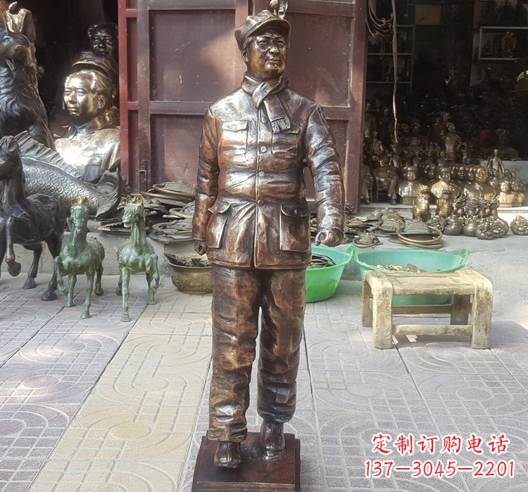 内江铸铜青年时期毛主席