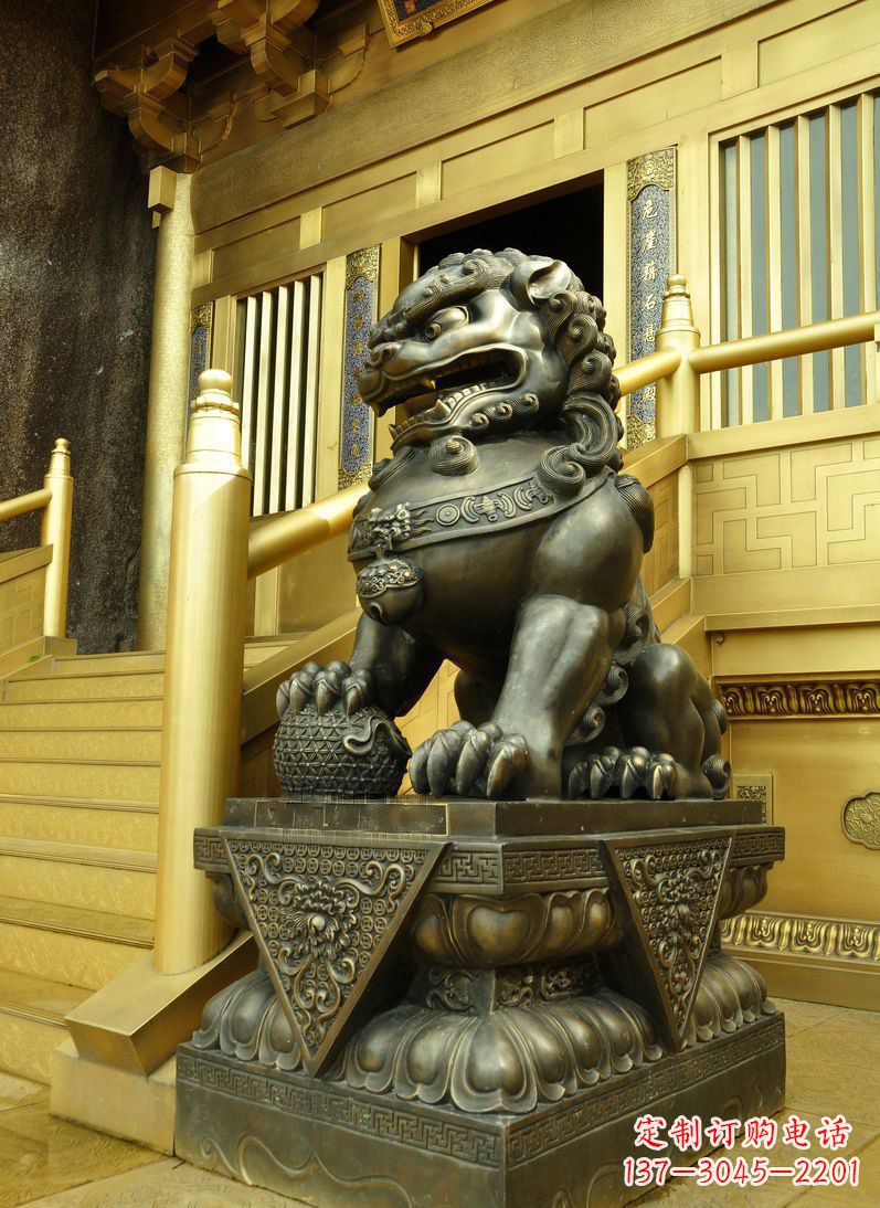 内江铸铜狮子北京狮铜雕