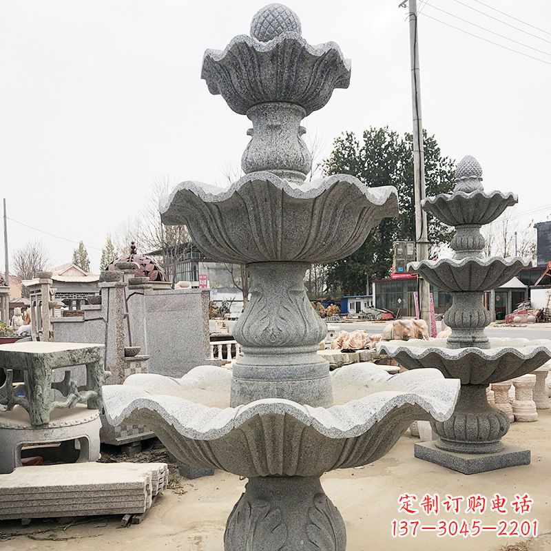 内江自然石雕流水喷泉
