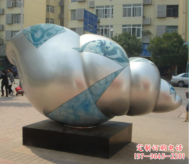 内江海螺雕塑不锈钢