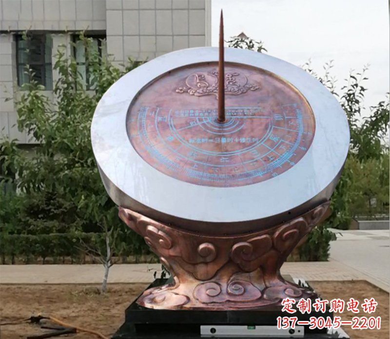 内江日晷雕塑不锈钢