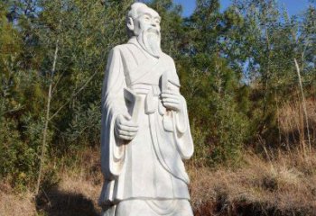 内江祖冲之汉白玉石雕像-公园景区中国古代名人雕塑