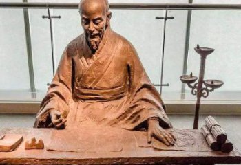 内江祖冲之圆周率情景小品雕塑-中国古代数学家著名历史人物